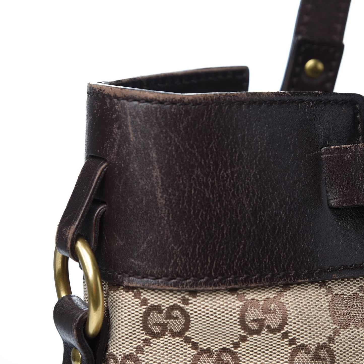 Monogram Tote Brown