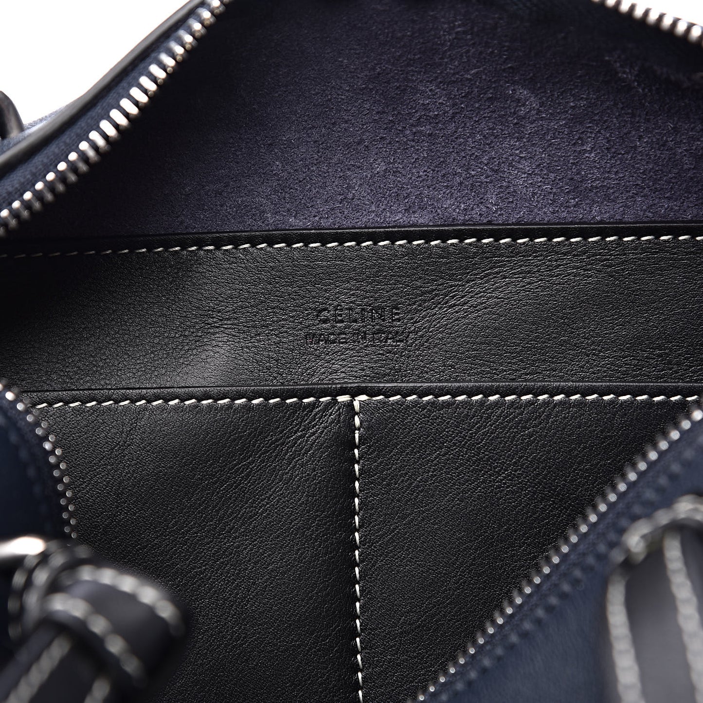 Lambskin Small Soft Cube Satchel Navy