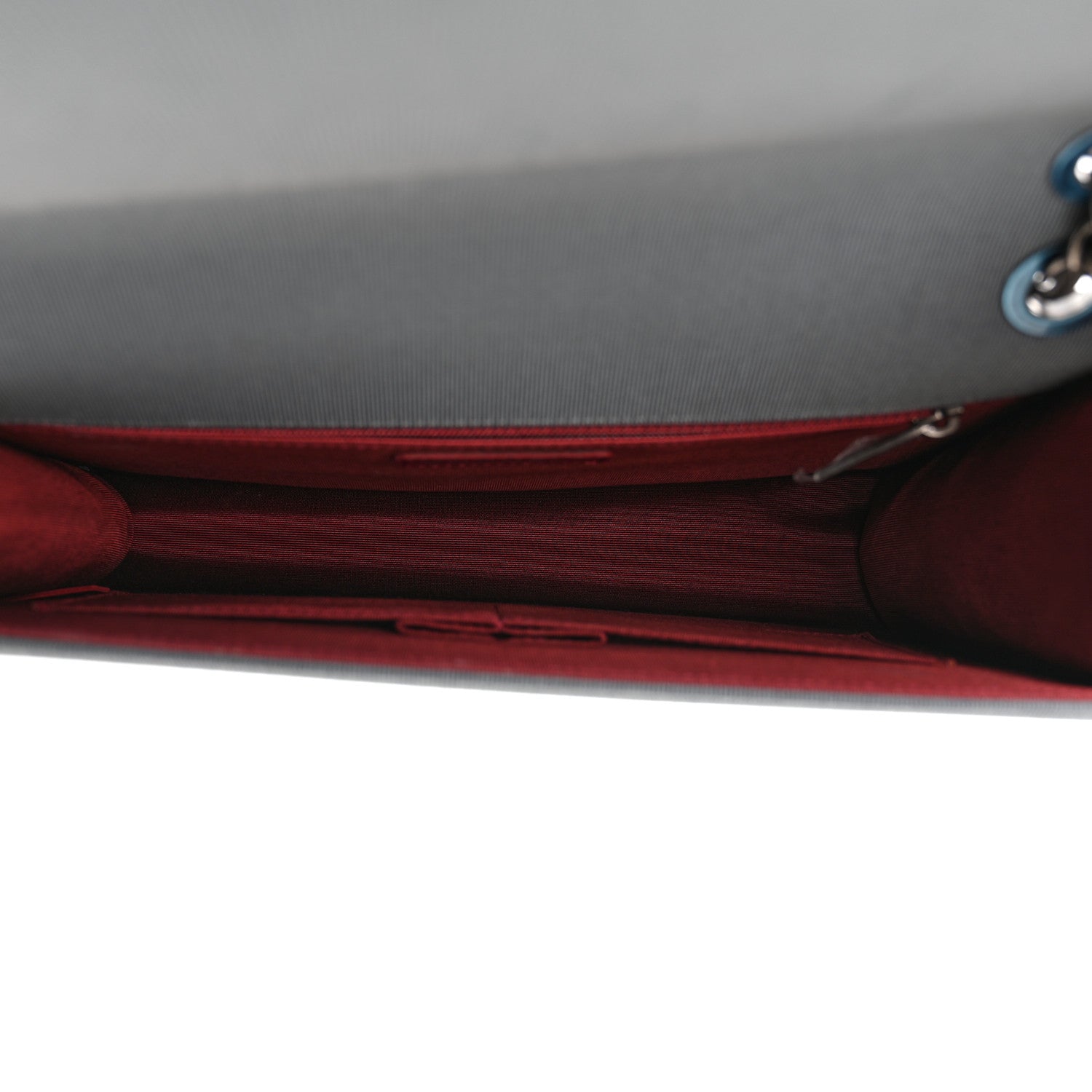 Chanel Metallic Calfskin Quilted Ballerine Flap Silver 5 of 15