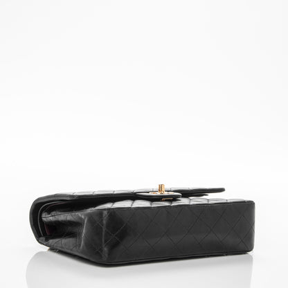 Chanel Lambskin Quilted Medium Double Flap Black 4 of 9