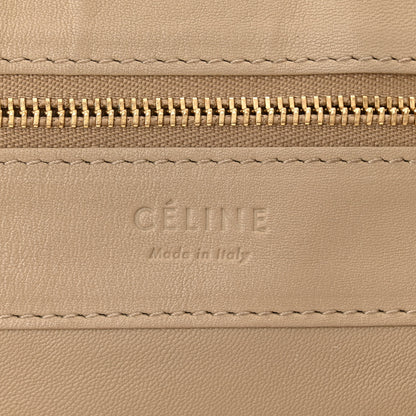Celine Lambskin Horizontal Cabas Beige 6 of 17