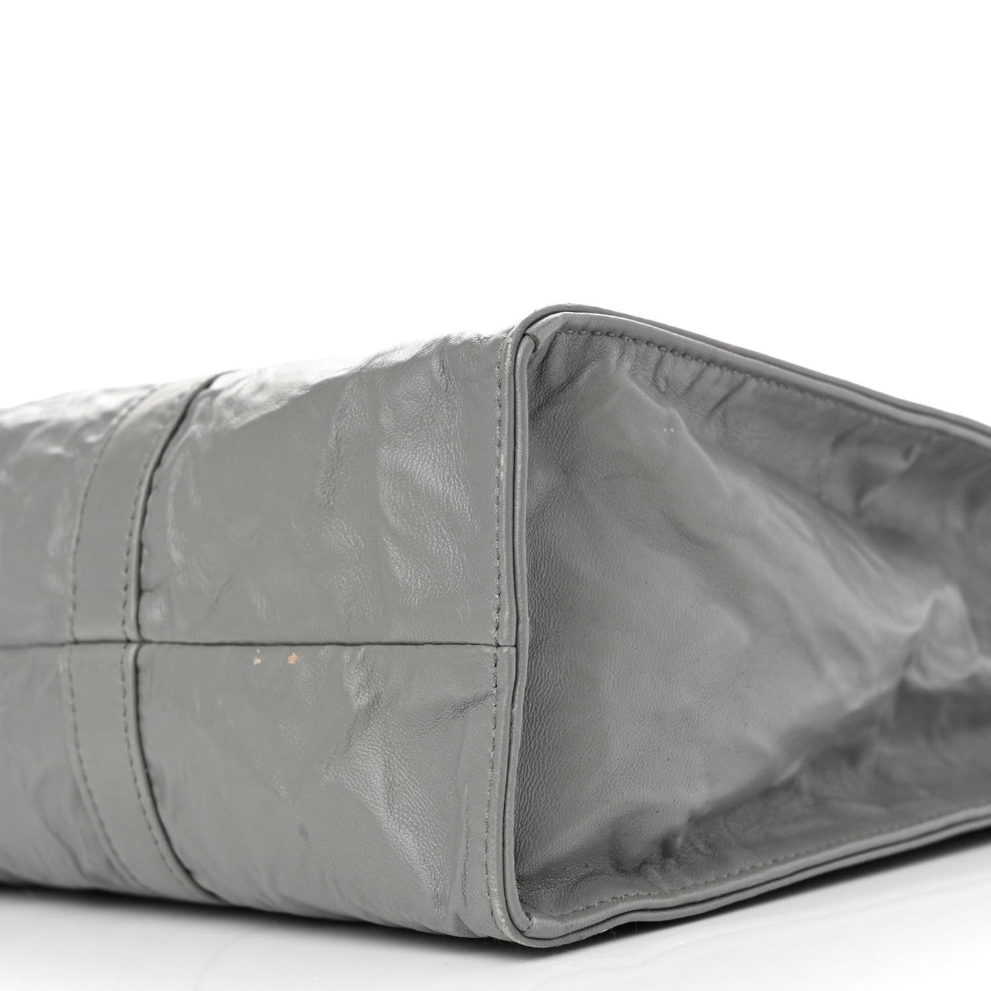 Nappa Antique Small Tote Slate Grey