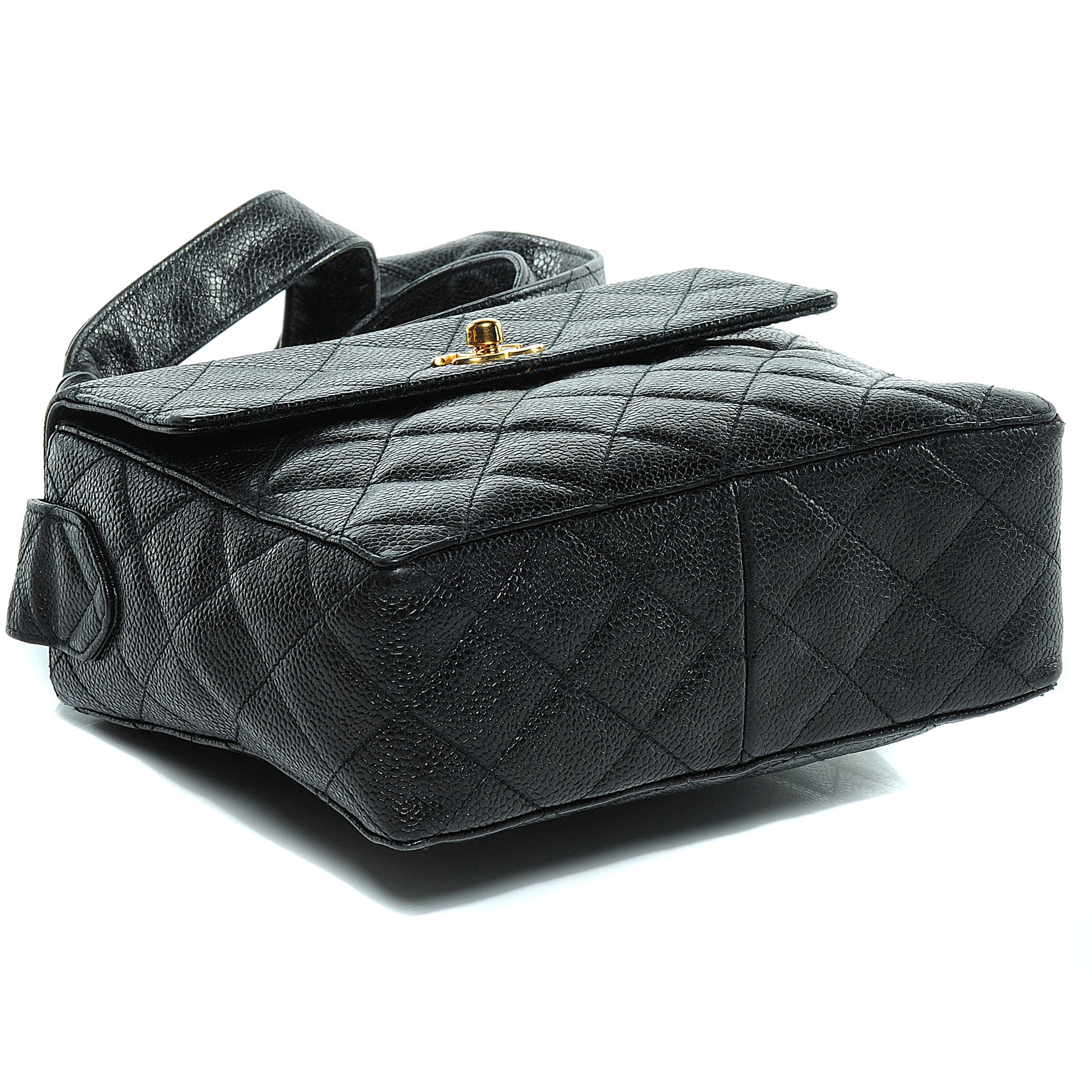 Chanel Caviar Shoulder Bag Black 4 of 8