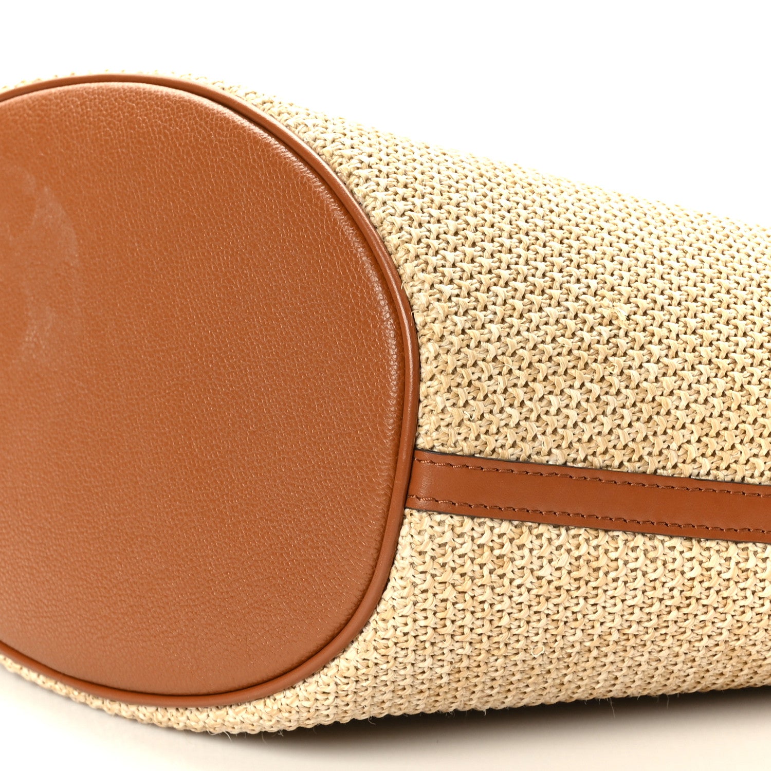 Louis Vuitton Raffia Saint Jacques Tote Caramel 9 of 9