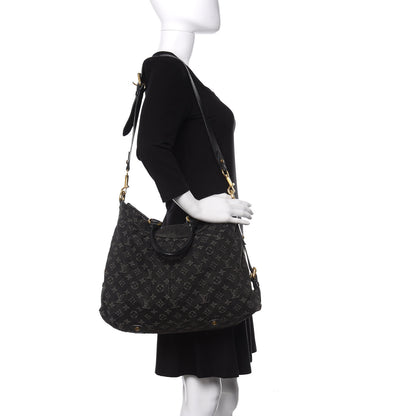 Louis Vuitton Denim Neo Cabby GM Black 2 of 10