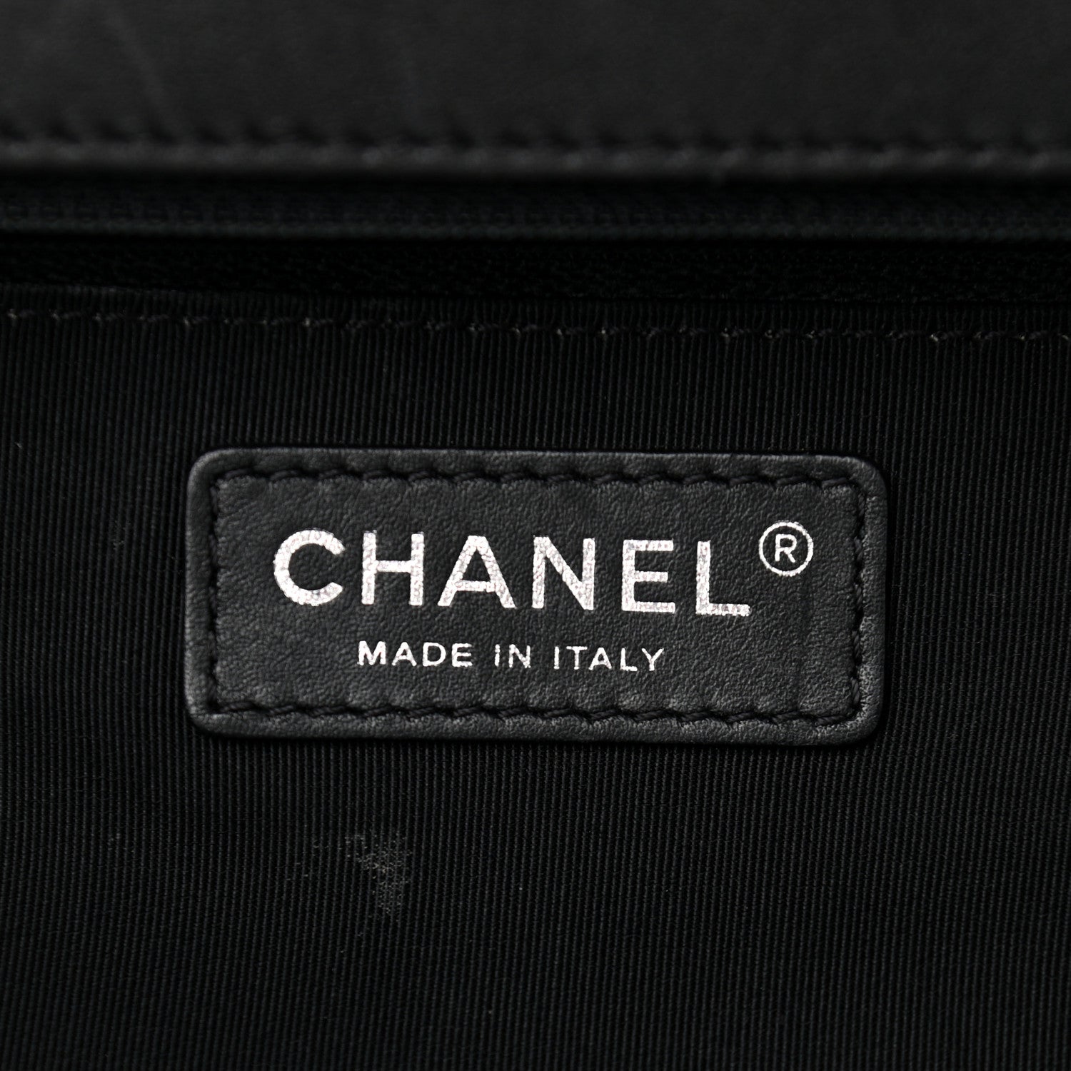 Chanel Calfskin Quilted Large Shopping Tote Black 6 of 14