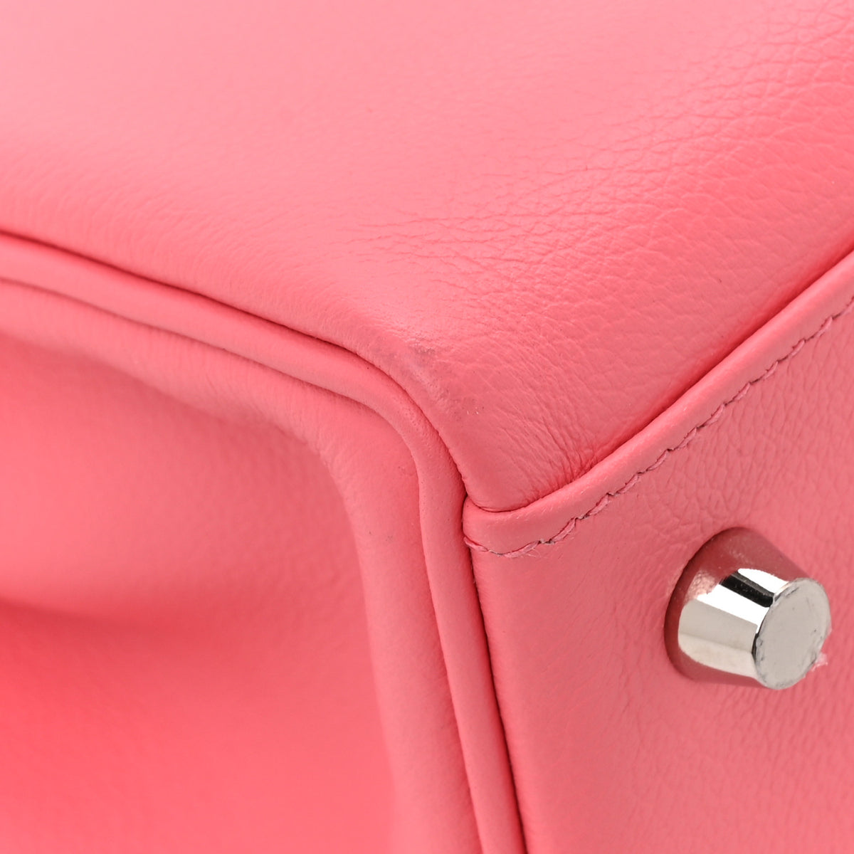 Hermes Evercolor Verso Kelly Retourne 28 Rose D'Ete Cobalt 10 of 11