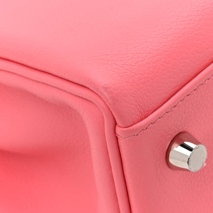 Hermes Evercolor Verso Kelly Retourne 28 Rose D'Ete Cobalt 10 of 11