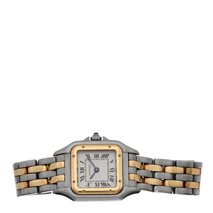 Cartier Stainless Steel 18K Yellow Gold 22mm Panthere Quartz Watch 2 of 4