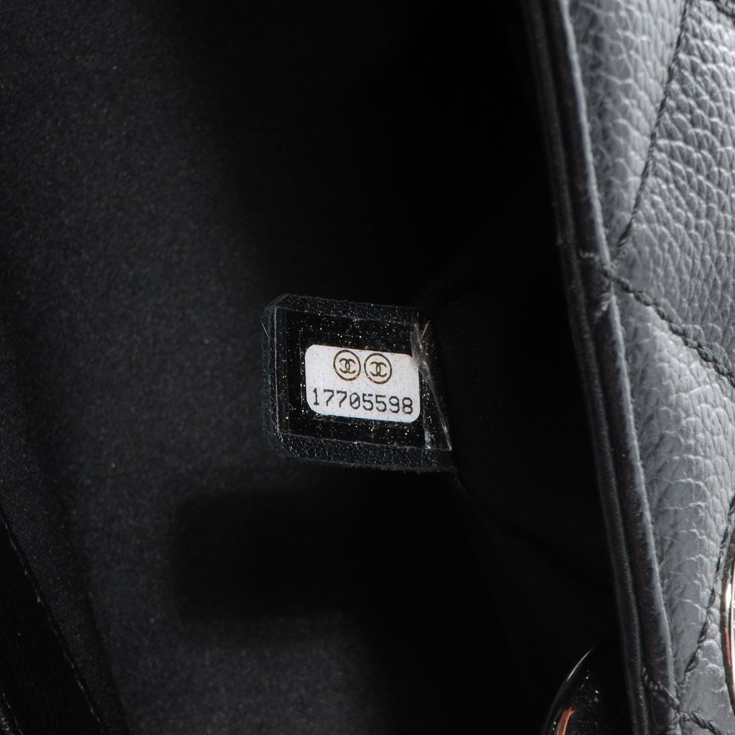 Caviar Grand Shopping Tote GST Black