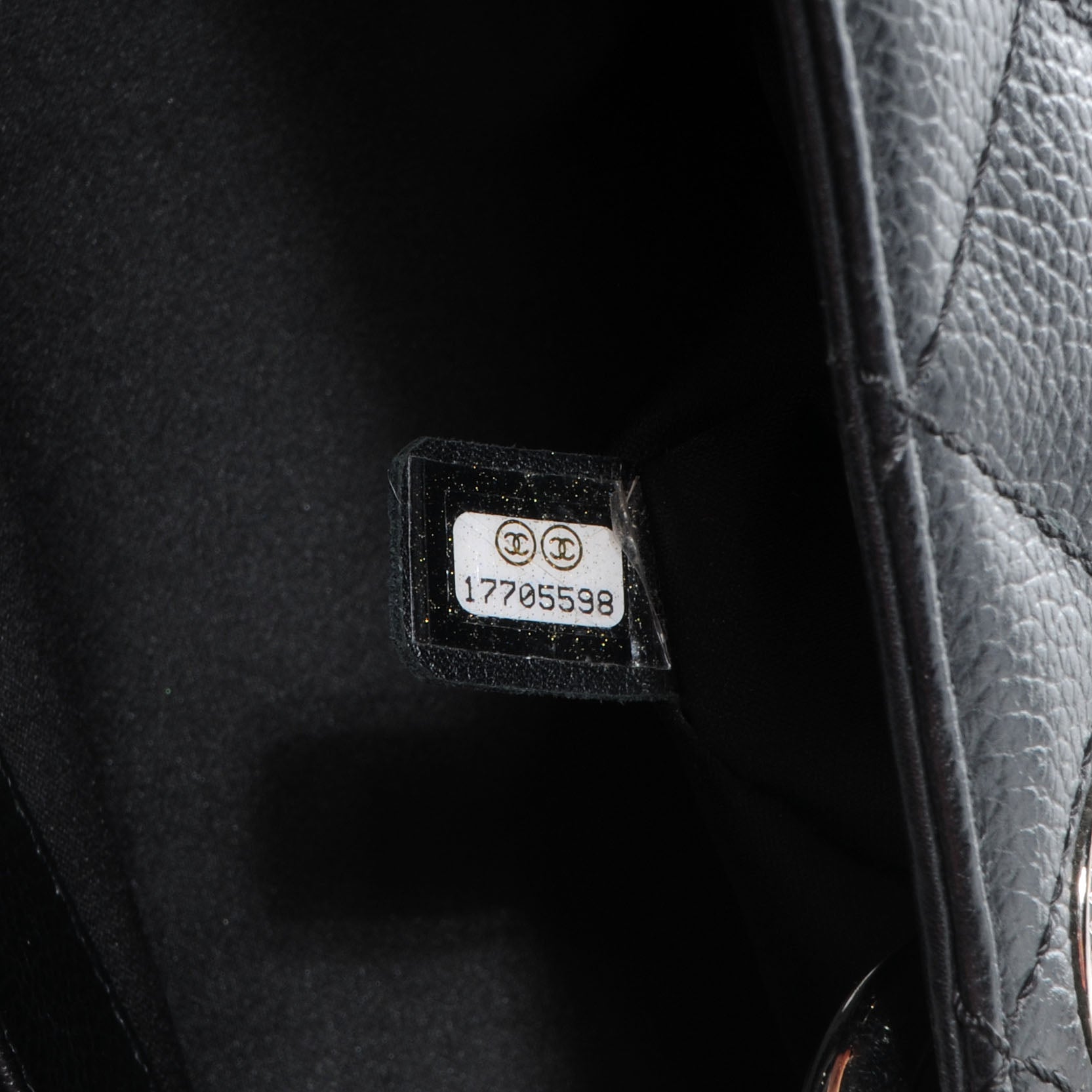 Chanel Caviar Grand Shopping Tote GST Black 7 of 9