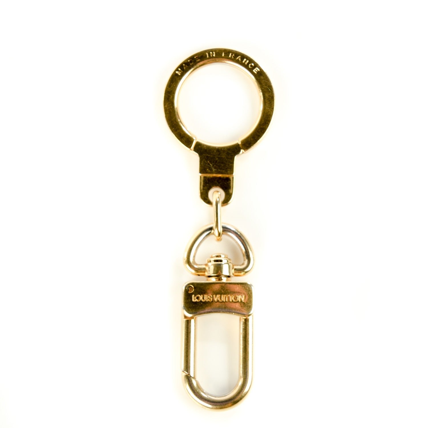 Louis Vuitton Pochette Extender Key Ring Gold 1 of 5