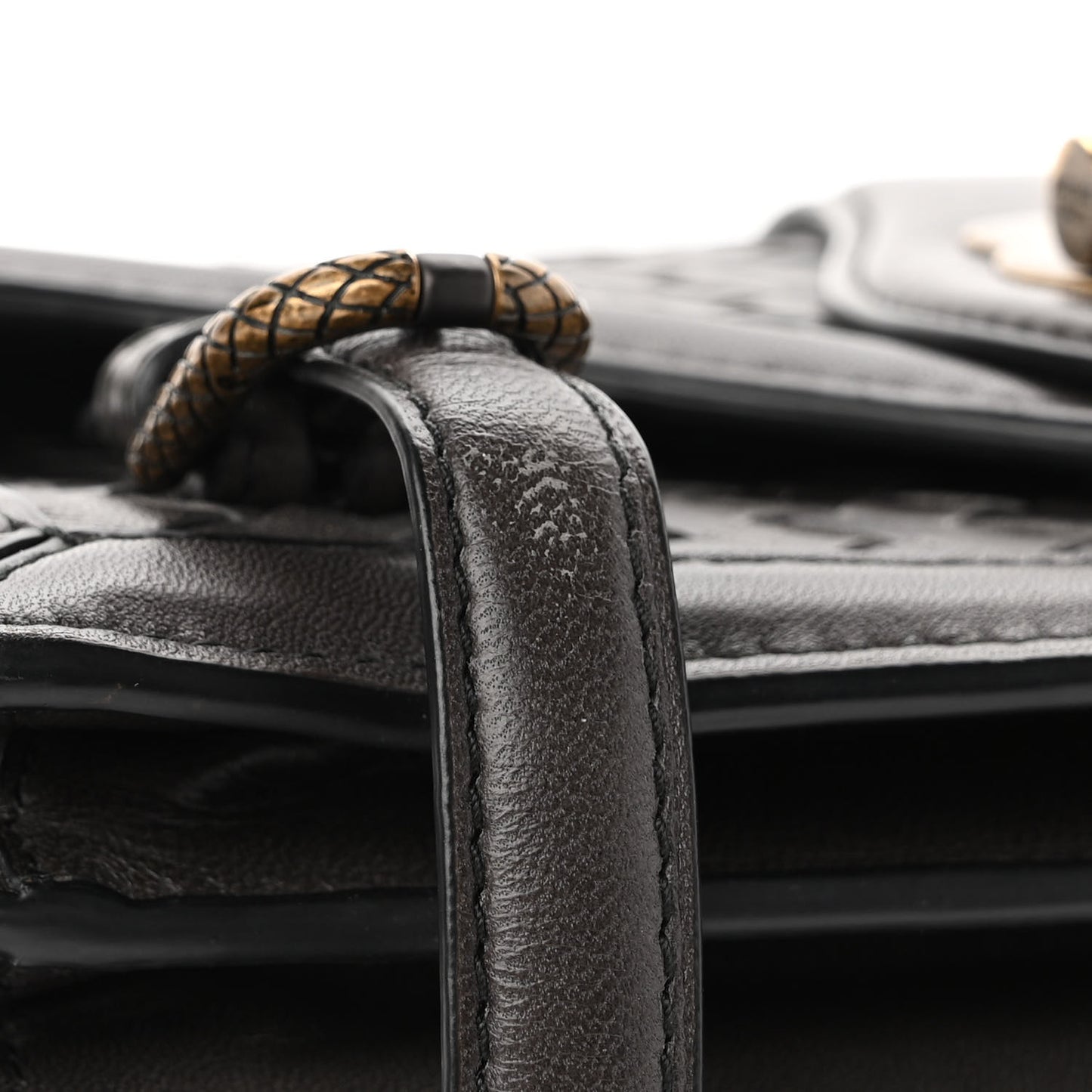 Intrecciato City Knot Bag Grey