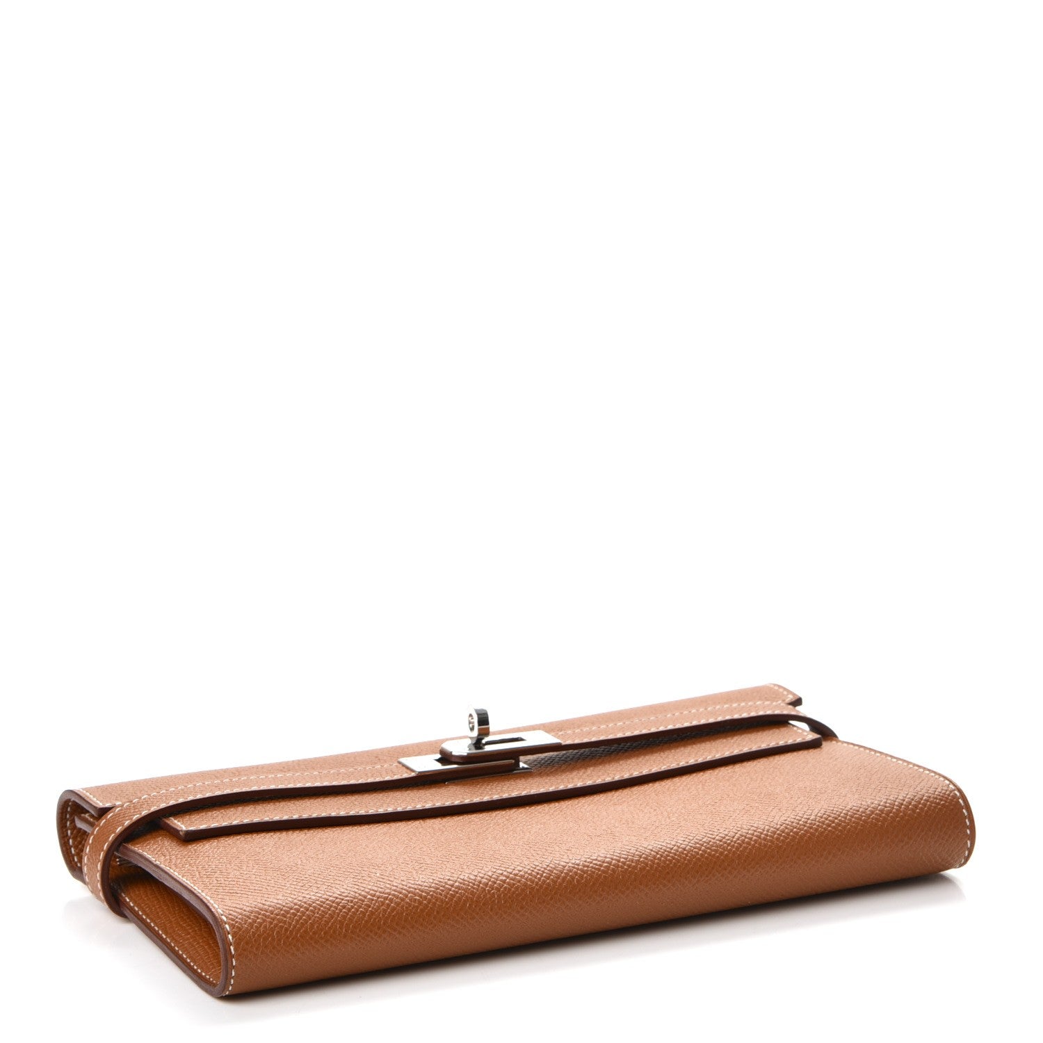 Hermes Epsom Kelly Longue Wallet Gold 4 of 8