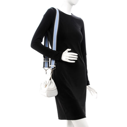 Versace Calfskin Palazzo Empire Crossbody Bag White 12 of 23