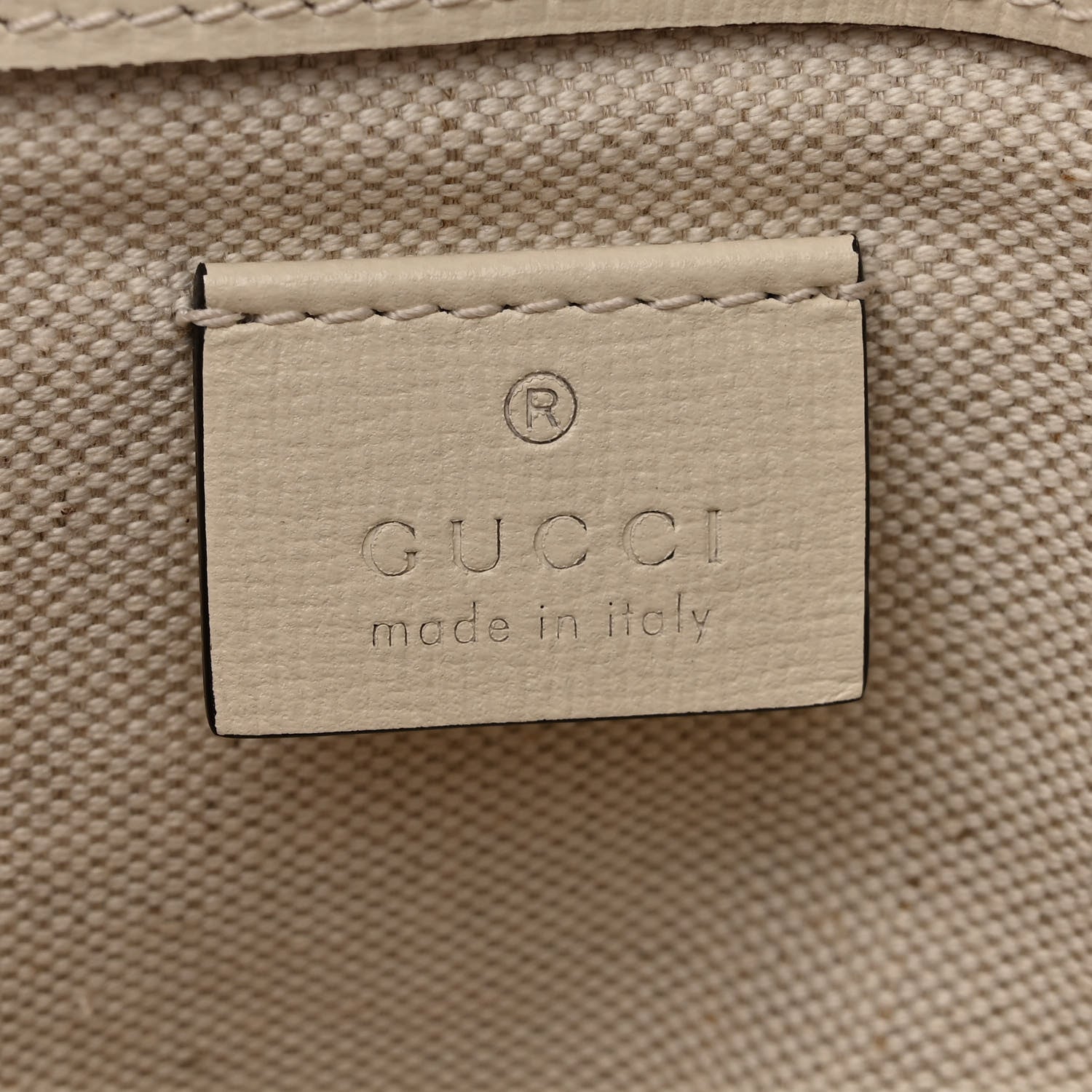 Gucci GG Supreme Monogram Web Mini Horsebit 1955 Shoulder Bag Beige Mystic White 6 of 12