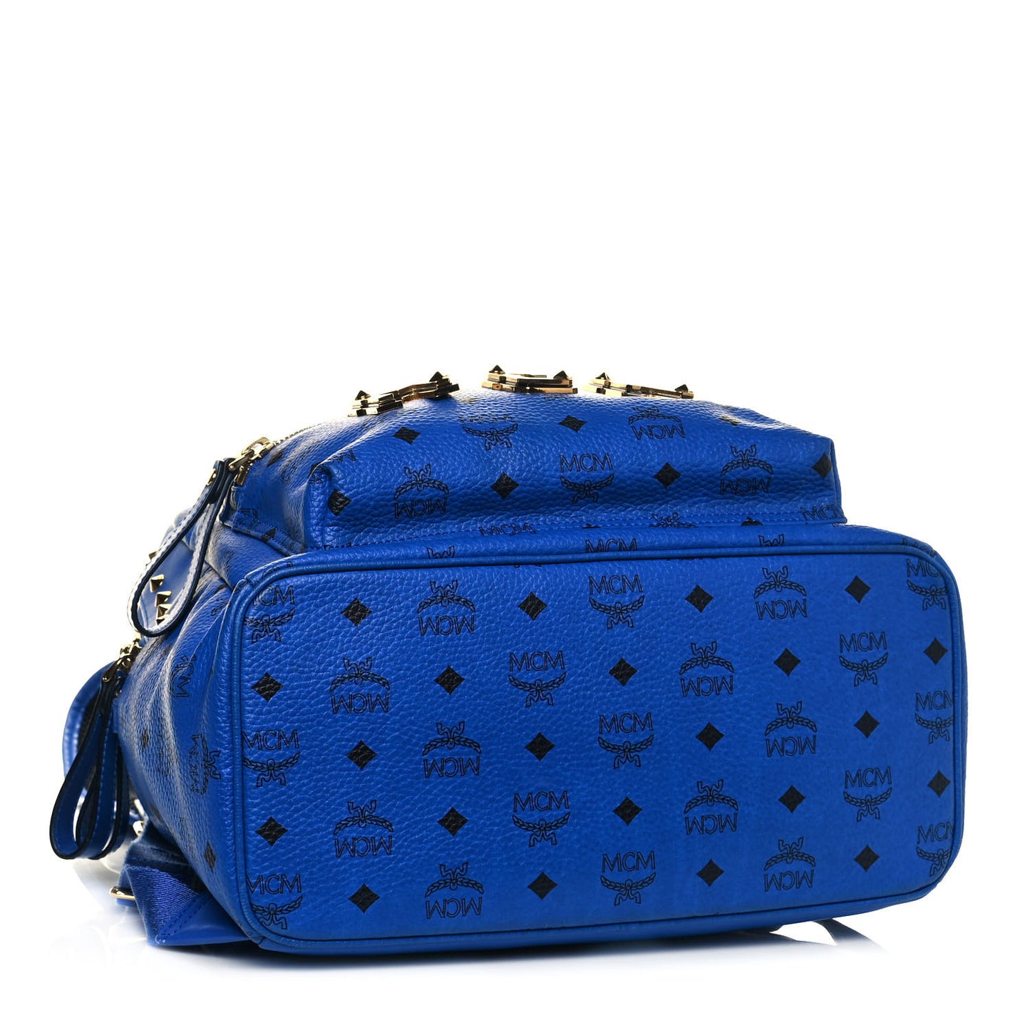 Visetos Studded Medium Stark M Logo Collection Backpack Blue
