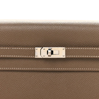 Hermes Epsom Kelly Wallet To Go Etoupe 7 of 9