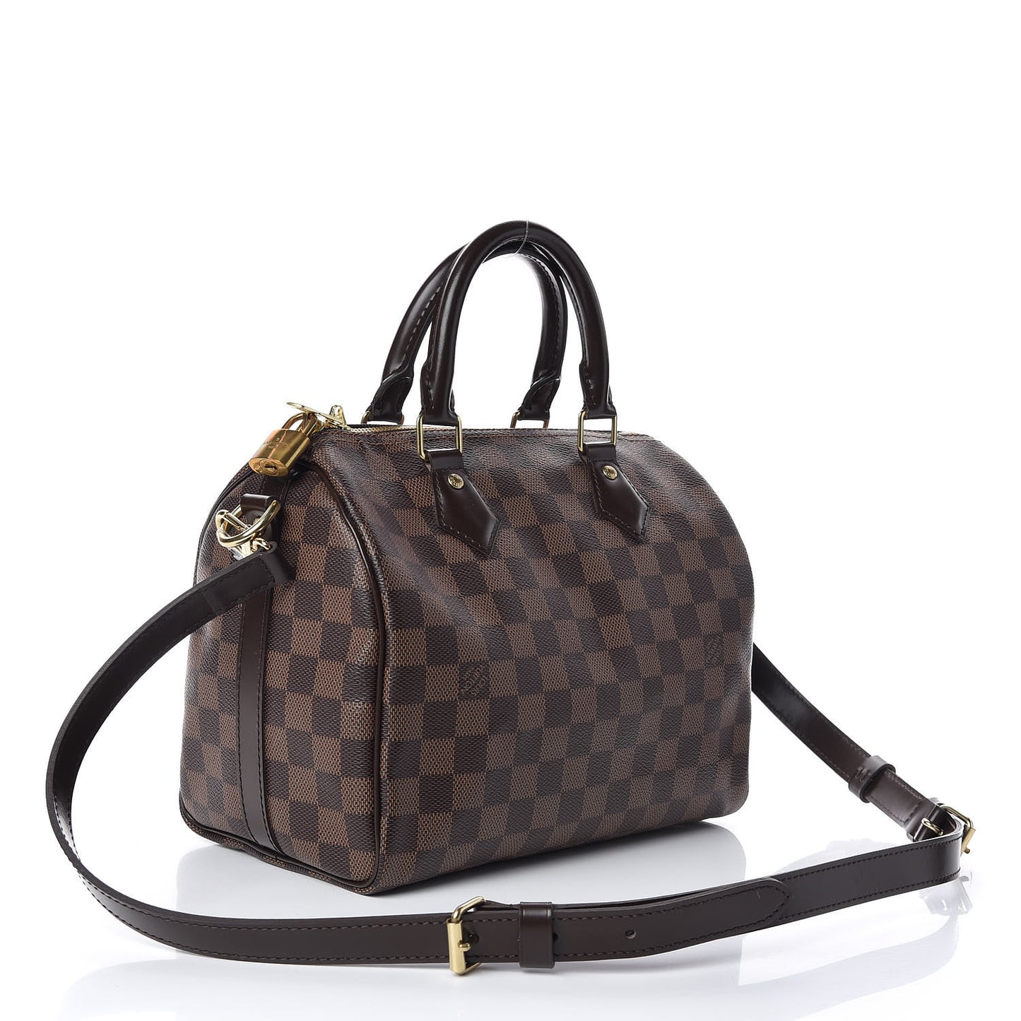 Damier Ebene Speedy Bandouliere 25