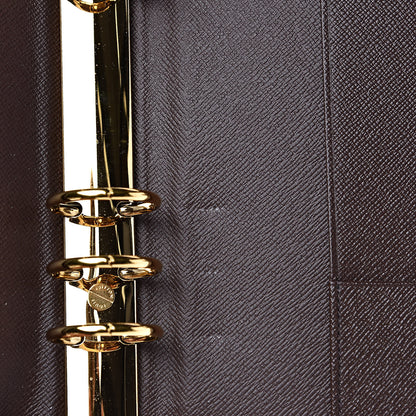 Louis Vuitton Damier Ebene Large Ring Agenda Cover 8 of 9
