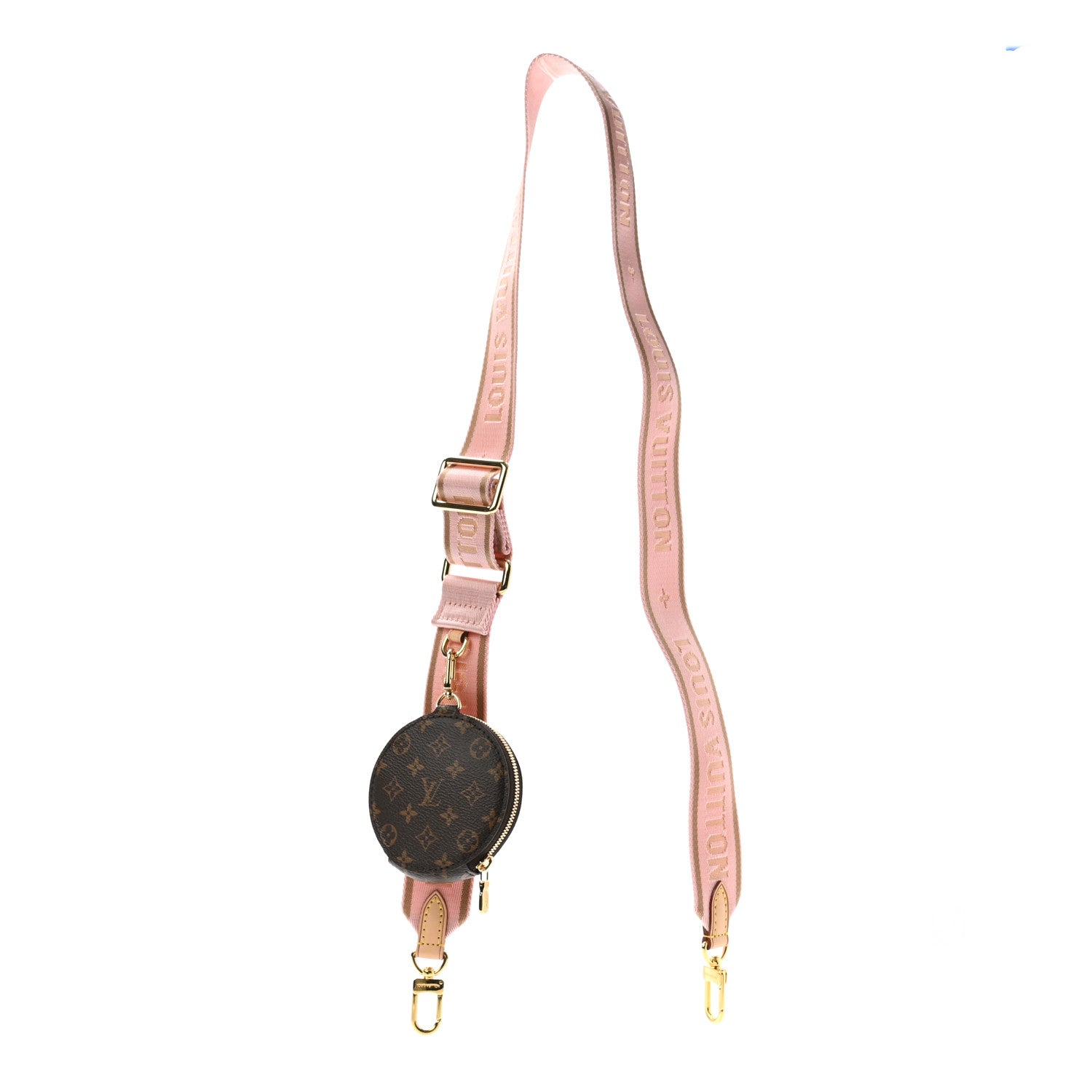 Louis Vuitton Monogram Multi Pochette Accessories Bandouliere Shoulder Strap Rose Clair 1 of 4