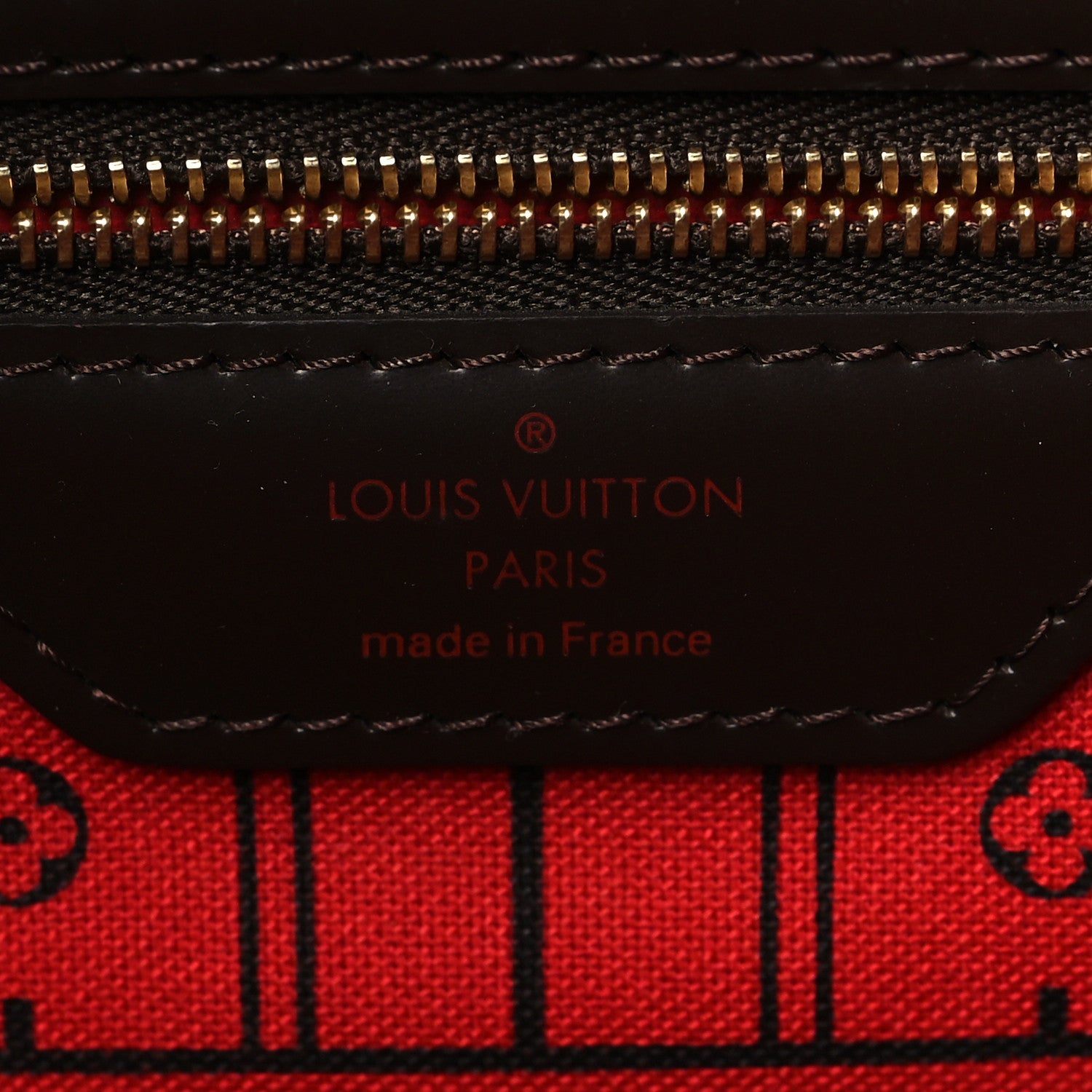Louis Vuitton Damier Ebene Neverfull MM 7 of 10