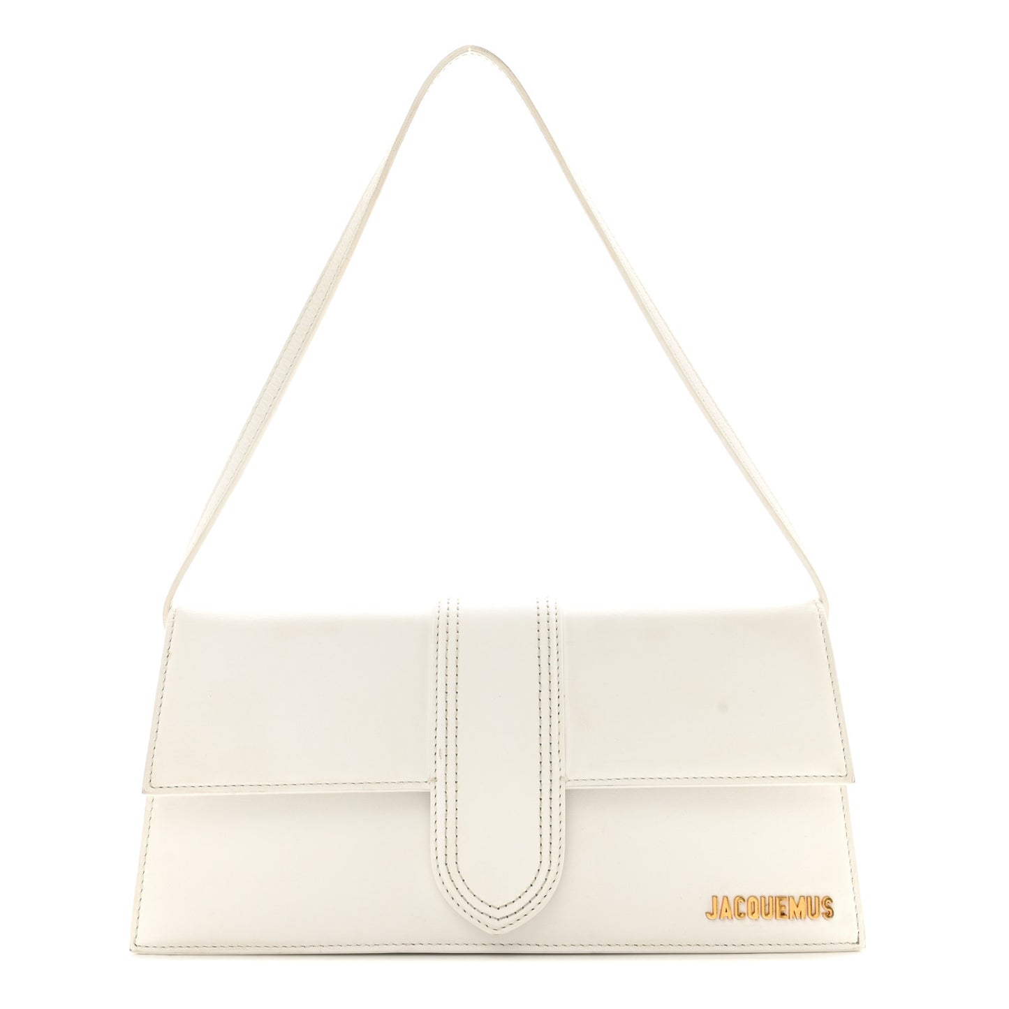 Smooth Calfskin Le Bambino Long White
