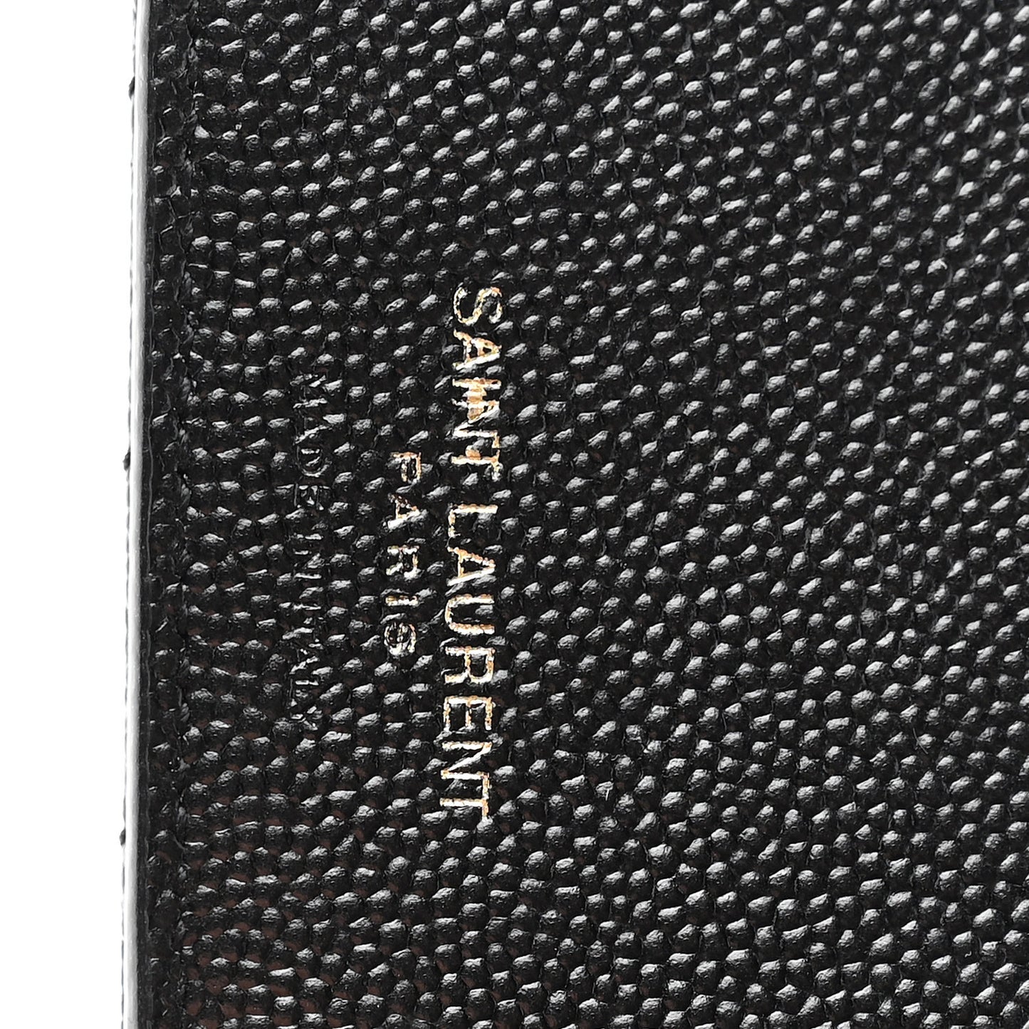 Grain De Poudre Matelasse Chevron Monogram Zipped Card Case Black