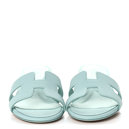 Hermes Epsom Oasis Sandals 36 Vert Embrun 2 of 11