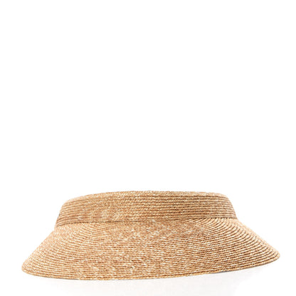 Hermes Straw Silk Etriers Andrea Visor S Natural Beige 3 of 9