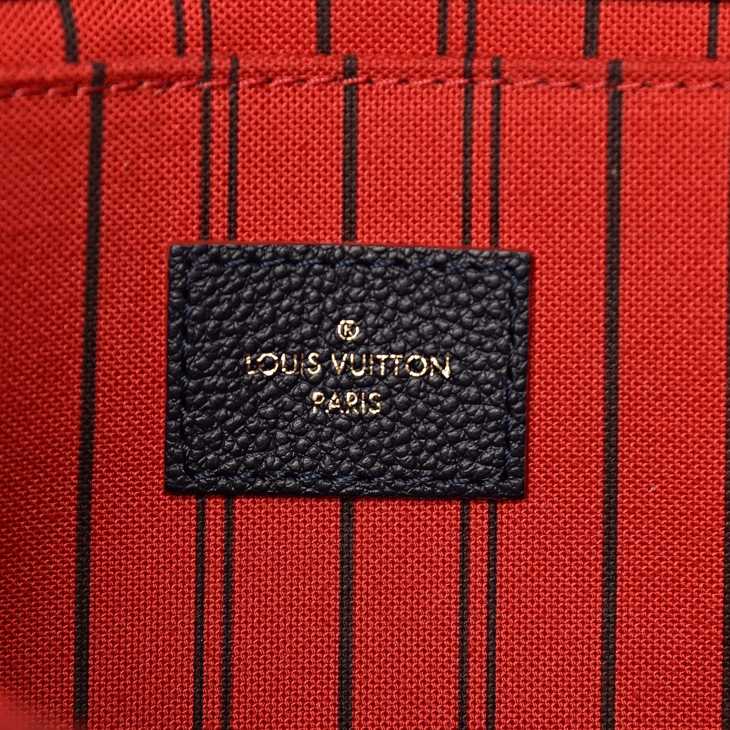 Empreinte Pochette Metis Marine Rouge