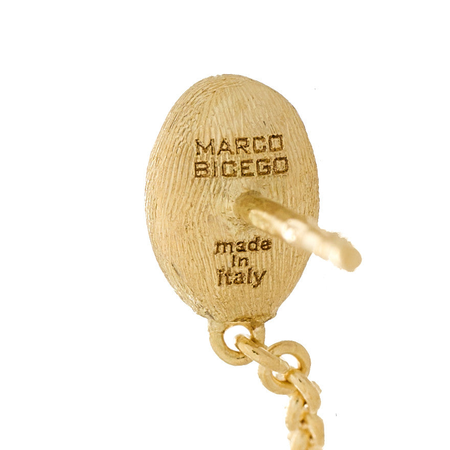 Marco Bicego 18K Yellow Gold Siviglia Drop Earrings 4 of 5