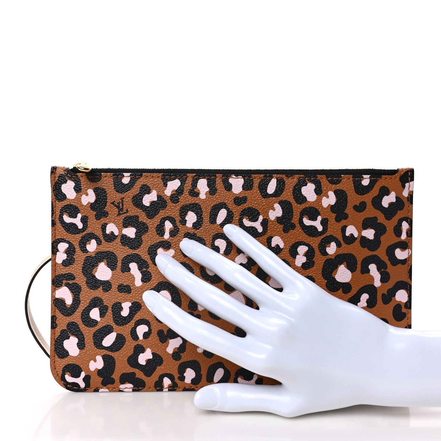 Louis Vuitton Monogram Giant Wild At Heart Neverfull MM Pochette Brown 2 of 6