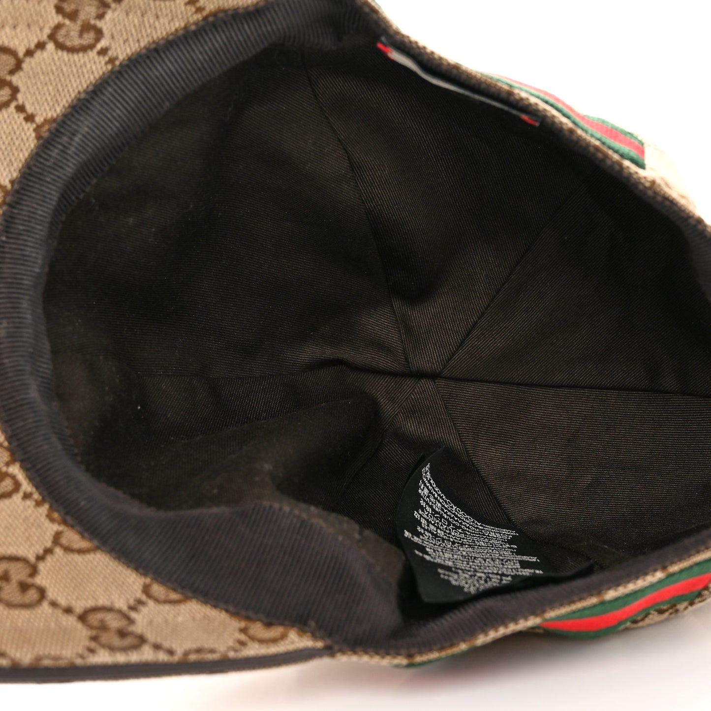 Monogram Web Baseball Hat M Beige Cocoa