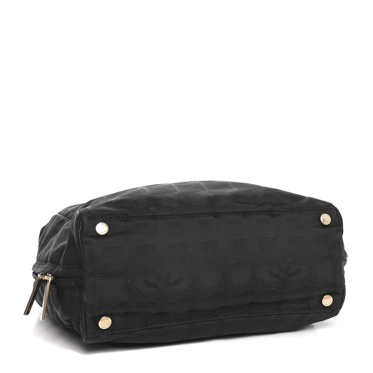 Chanel Nylon Medium Travel Tote Black 4 of 12