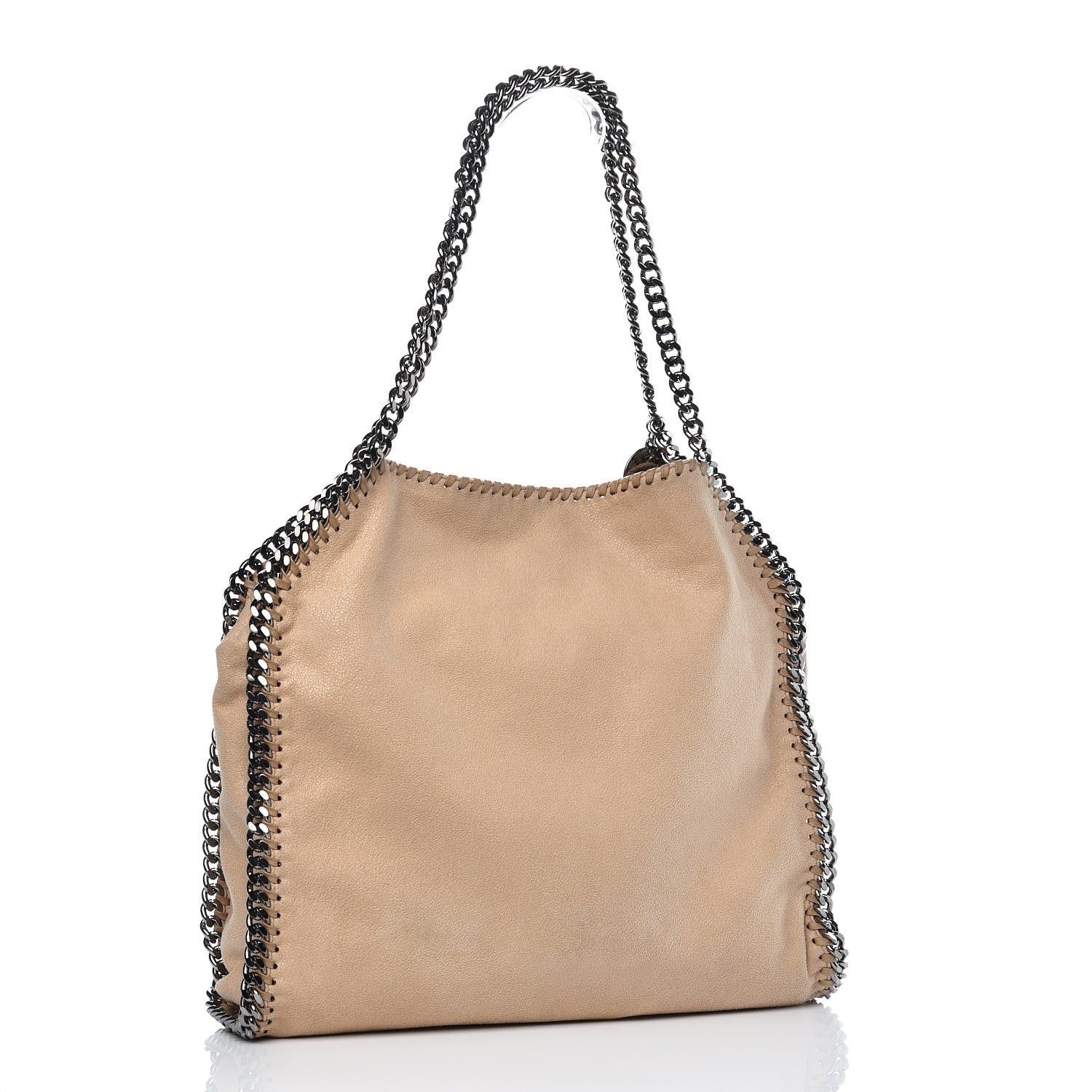 Stella McCartney Shaggy Deer Small Falabella Tote Beige 3 of 12