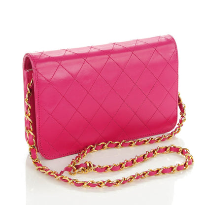 Chanel Lambskin Quilted Small Evening Flap Pink 4 of 10
