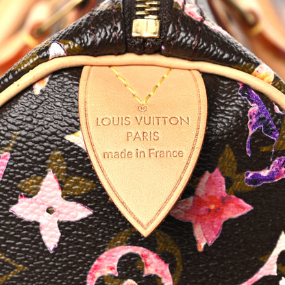 Louis Vuitton Watercolor Aquarelle Speedy 35 Brown 6 of 8