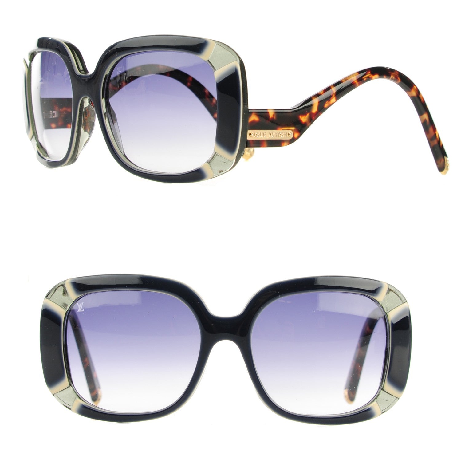 Louis Vuitton Anemone Sunglasses Z0402W Navy 1 of 6