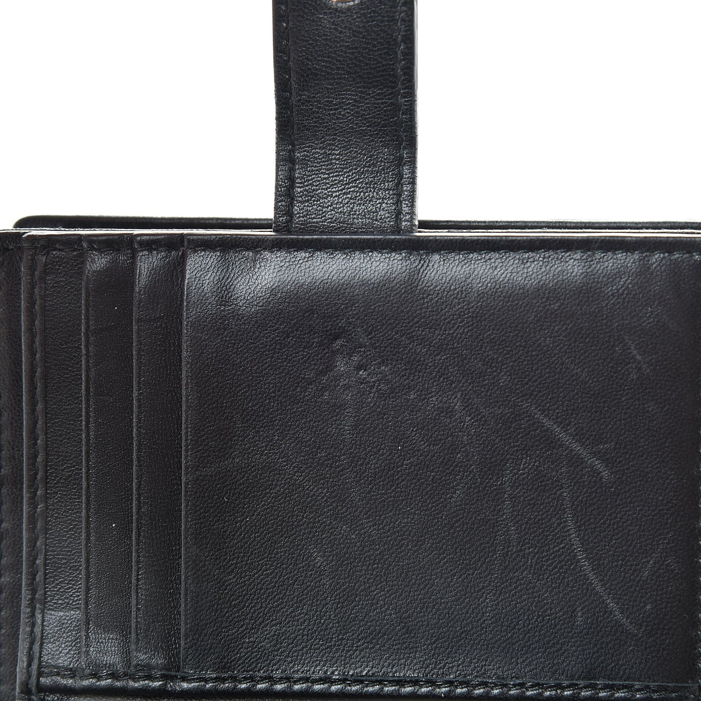 Lambskin Cannage Medium Lady Dior Eden Wallet Black