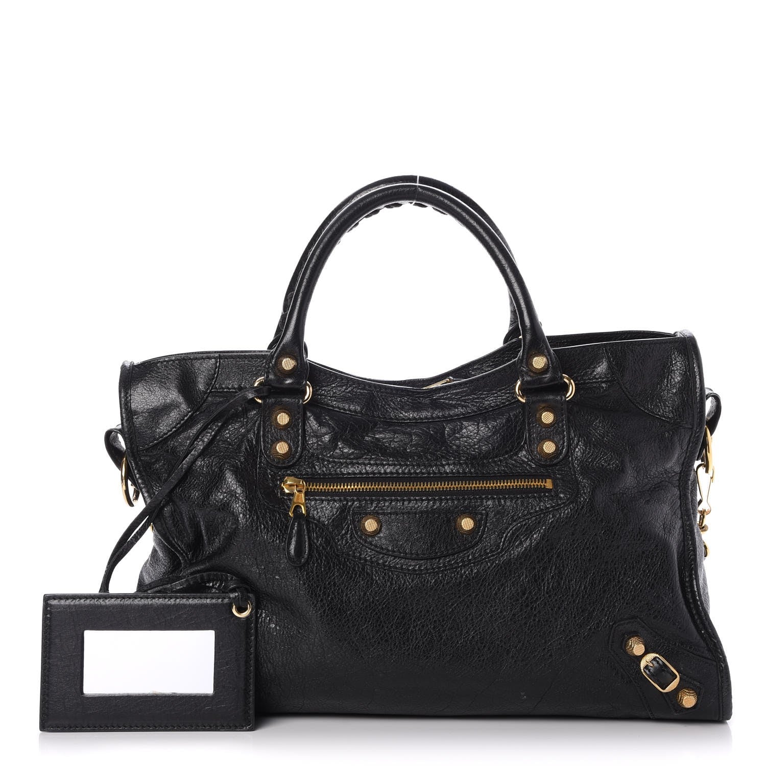 Balenciaga Agneau Giant 12 Gold Hardware City Black 1 of 12