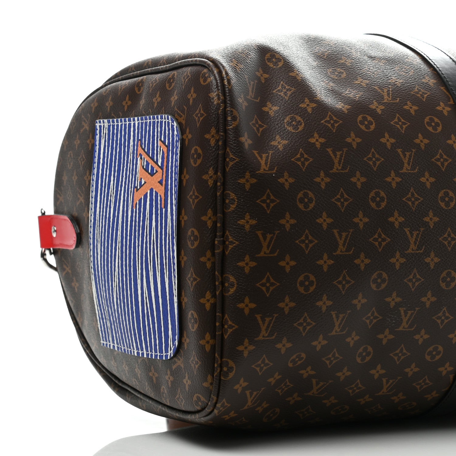 Louis Vuitton Monogram Patchwork Keepall Bandouliere 50 7 of 9
