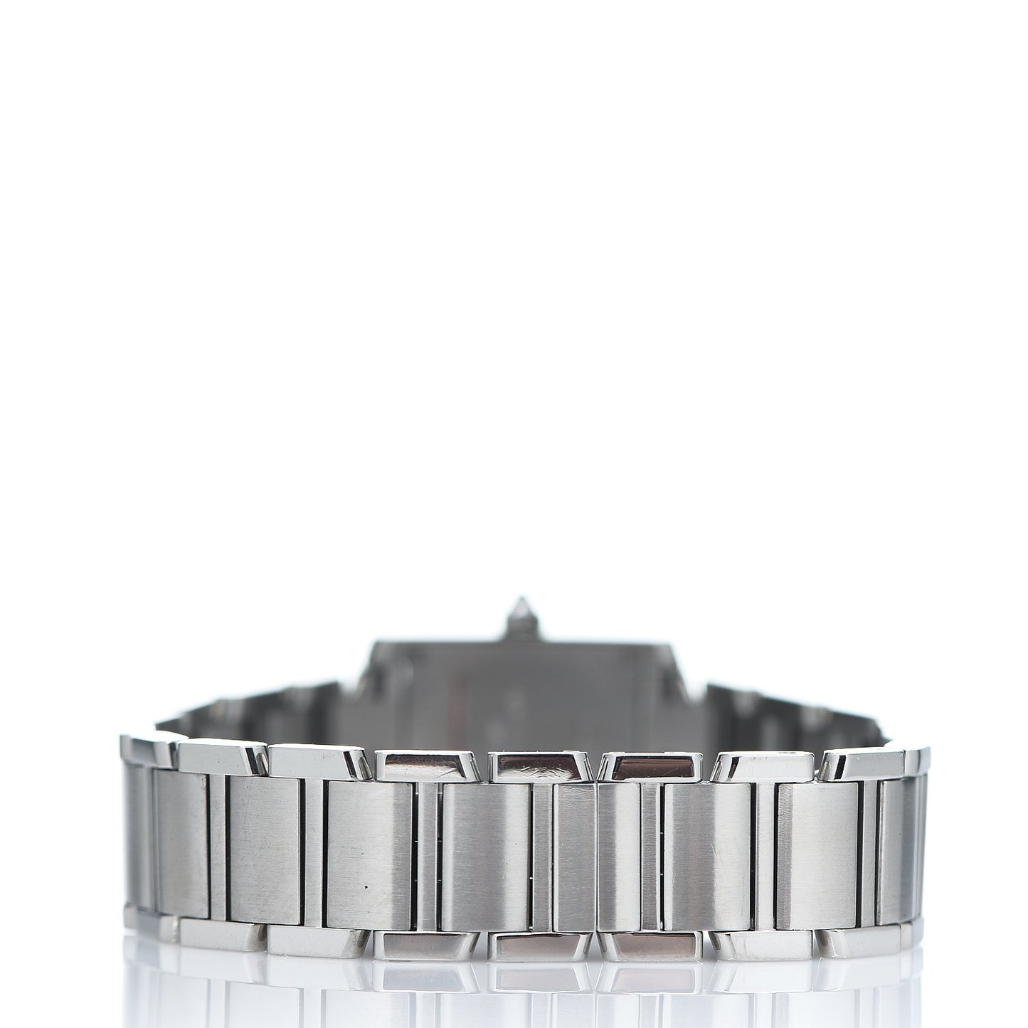 Stainless Steel 20mm Tank Francaise Quartz Watch