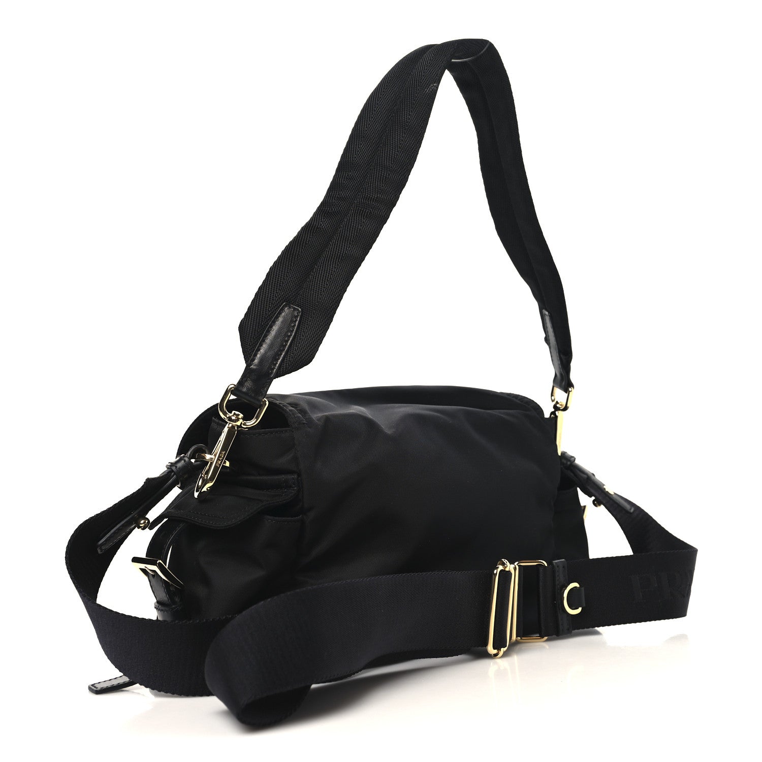 Prada Re-Nylon Medium Explore Shoulder Bag Black 3 of 9