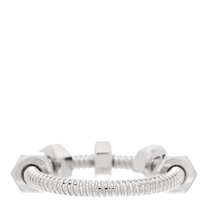 Cartier 18K White Gold Ecrou De Cartier Ring 52 6 3 of 4