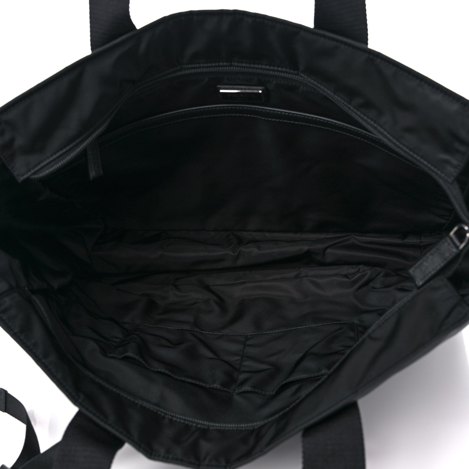 Prada Tessuto Nylon Montagna Tote Black 5 of 8