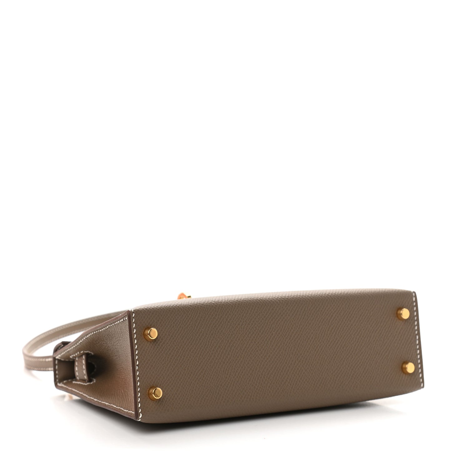 Epsom Mini Kelly Sellier 20 Etoupe