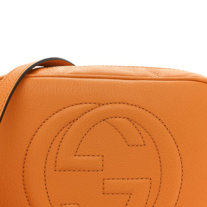 Gucci Pebbled Calfskin Small Soho Disco Bag Curcuma 8 of 10