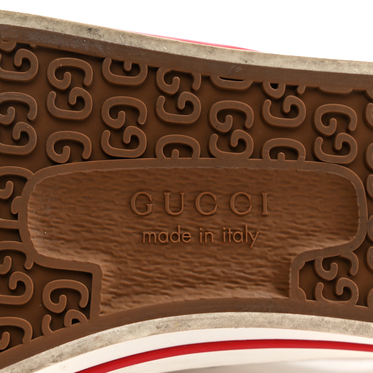 Gucci Jacquard Mini GG Monogram Web Womens 1977 Tennis Sneakers 37.5 White 7 of 10