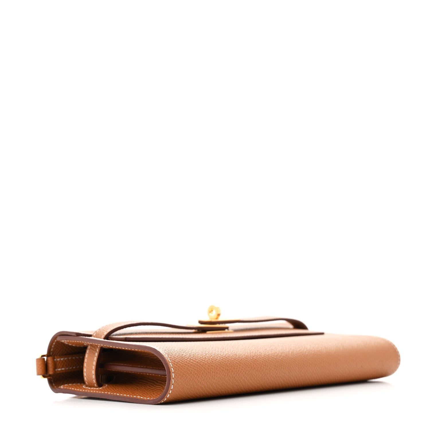 Hermes Epsom Kelly Wallet To Go Gold 4 of 11